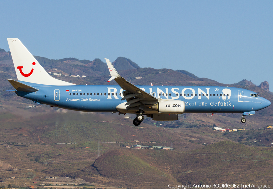 TUIfly Boeing 737-8K5 (D-ATUI) | Photo 174184