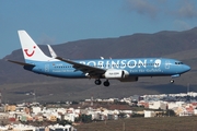 TUIfly Boeing 737-8K5 (D-ATUI) at  Gran Canaria, Spain