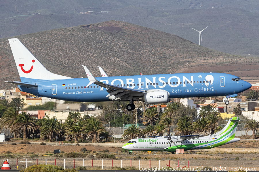 TUIfly Boeing 737-8K5 (D-ATUI) | Photo 417773
