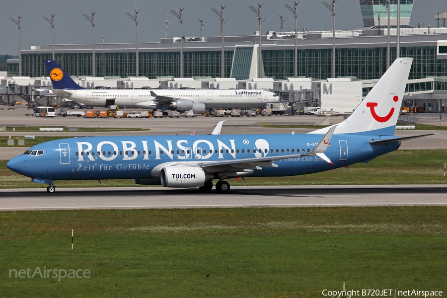 TUIfly Boeing 737-8K5 (D-ATUI) | Photo 185691