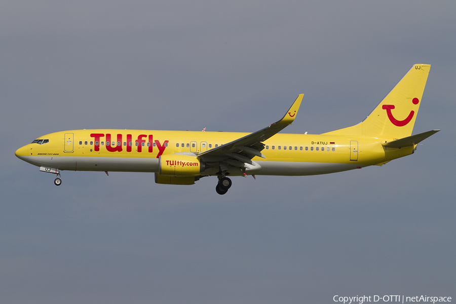 TUIfly Boeing 737-8K5 (D-ATUJ) | Photo 389496