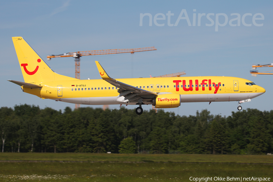 TUIfly Boeing 737-8K5 (D-ATUJ) | Photo 103496