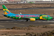 TUIfly Boeing 737-8K5 (D-ATUJ) at  Gran Canaria, Spain