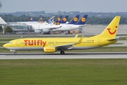TUIfly Boeing 737-8K5 (D-ATUJ) at  Munich, Germany