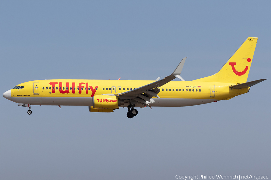 TUIfly Boeing 737-8K5 (D-ATUK) | Photo 329487