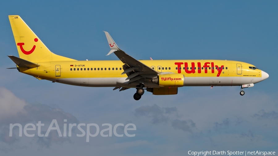 TUIfly Boeing 737-8K5 (D-ATUK) | Photo 167474