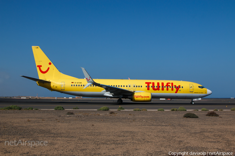 TUIfly Boeing 737-8K5 (D-ATUK) | Photo 365719