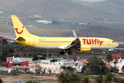 TUIfly Boeing 737-8K5 (D-ATUK) at  Gran Canaria, Spain