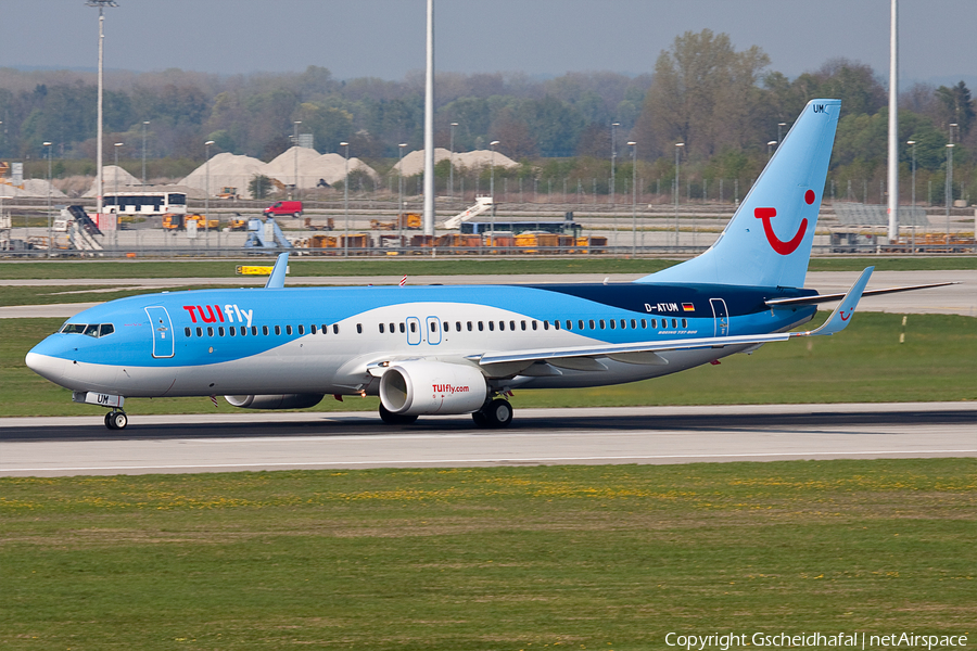 TUIfly Boeing 737-8K5 (D-ATUM) | Photo 48118