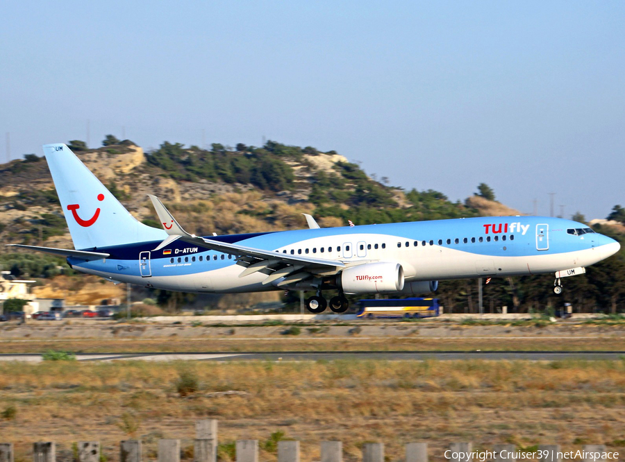TUIfly Boeing 737-8K5 (D-ATUM) | Photo 290787