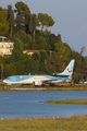 TUIfly Boeing 737-8K5 (D-ATUO) at  Corfu - International, Greece