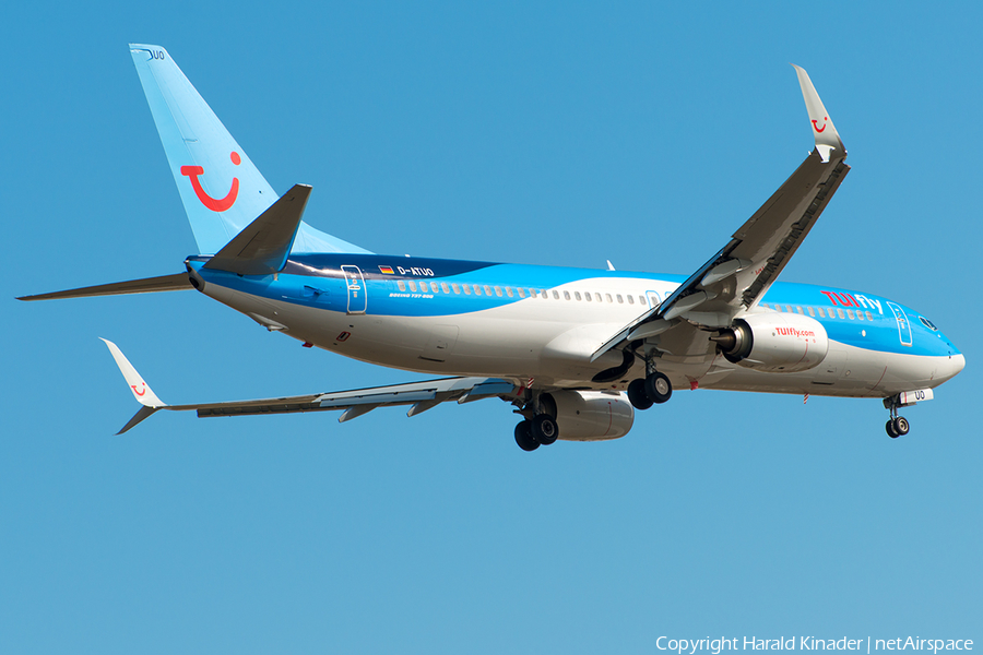 TUIfly Boeing 737-8K5 (D-ATUO) | Photo 293178