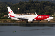 TUIfly Boeing 737-8K5 (D-ATUZ) at  Corfu - International, Greece