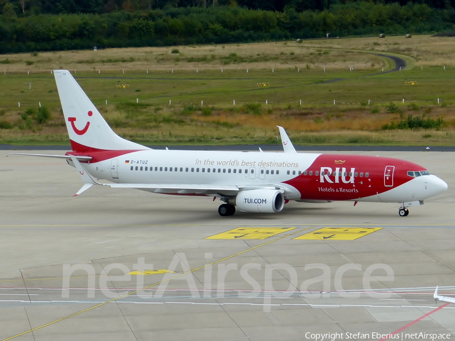 TUIfly Boeing 737-8K5 (D-ATUZ) | Photo 425398