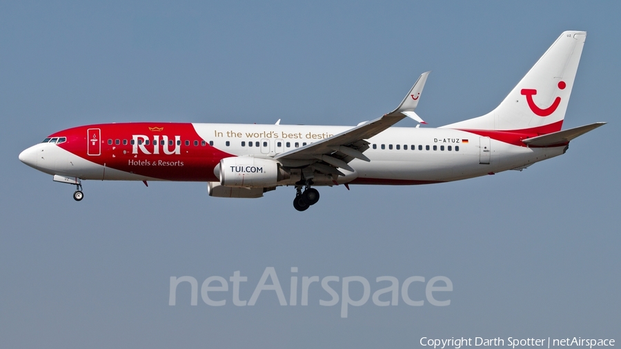 TUIfly Boeing 737-8K5 (D-ATUZ) | Photo 237183