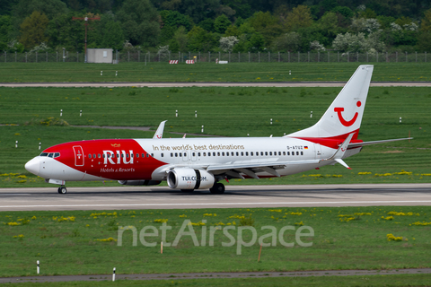 TUIfly Boeing 737-8K5 (D-ATUZ) at  Dusseldorf - International, Germany