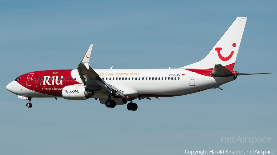 TUIfly Boeing 737-8K5 (D-ATUZ) | Photo 358306