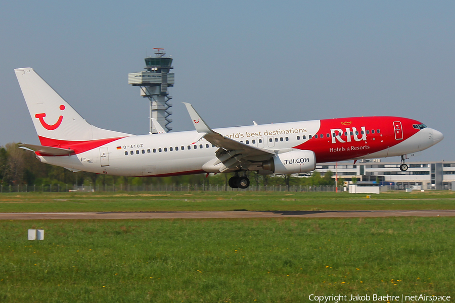 TUIfly Boeing 737-8K5 (D-ATUZ) | Photo 239595