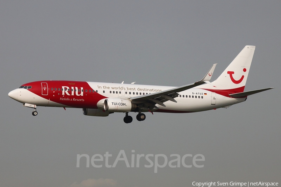 TUIfly Boeing 737-8K5 (D-ATUZ) | Photo 193782