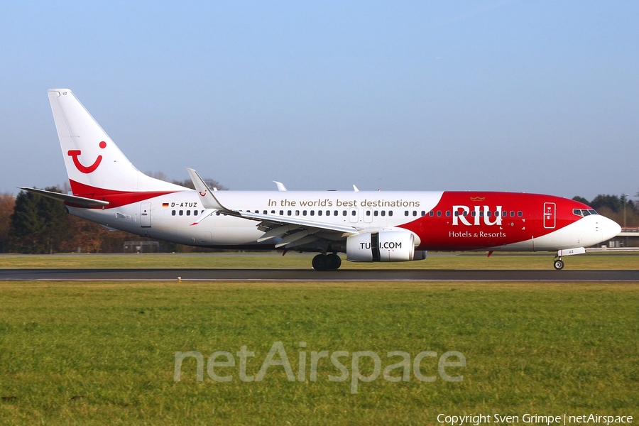 TUIfly Boeing 737-8K5 (D-ATUZ) | Photo 203827