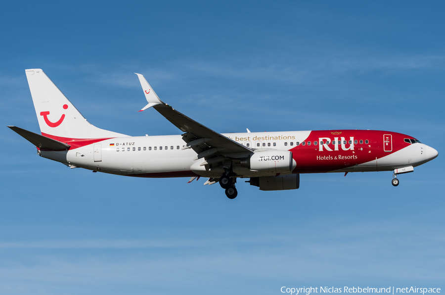 TUIfly Boeing 737-8K5 (D-ATUZ) | Photo 267953