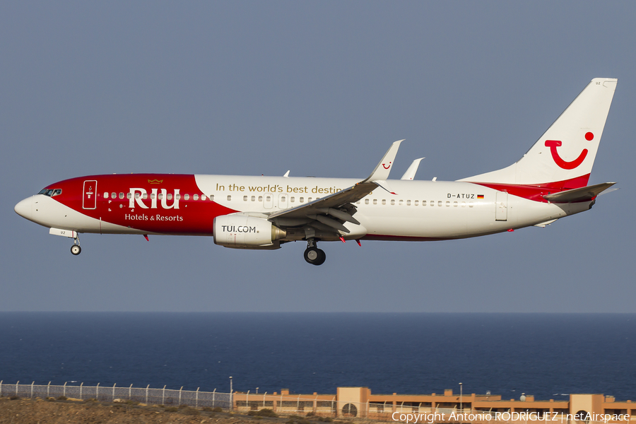 TUIfly Boeing 737-8K5 (D-ATUZ) | Photo 169974