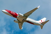 TUIfly Boeing 737-8K5 (D-ATUZ) at  Gran Canaria, Spain