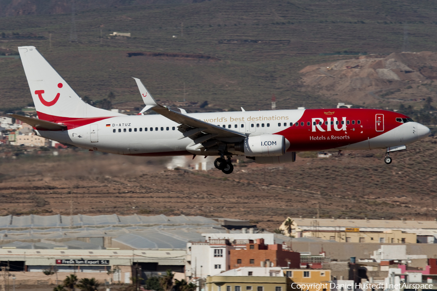 TUIfly Boeing 737-8K5 (D-ATUZ) | Photo 413366