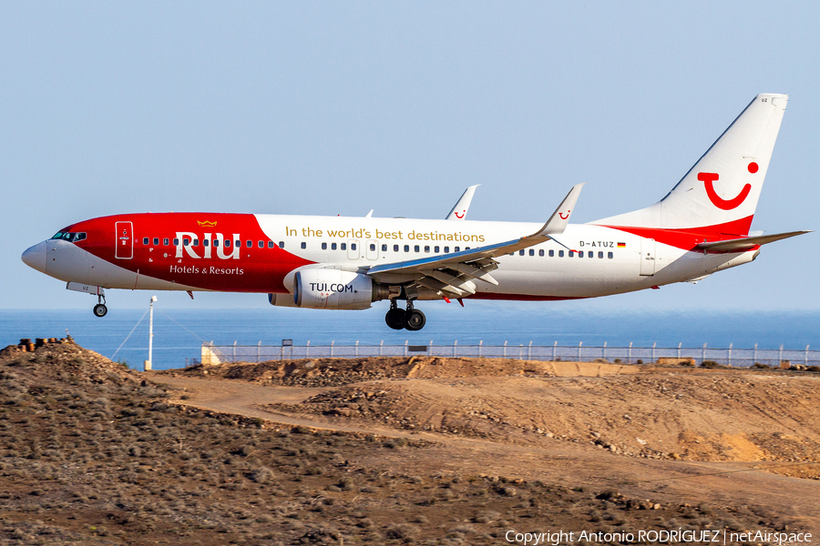TUIfly Boeing 737-8K5 (D-ATUZ) | Photo 486152