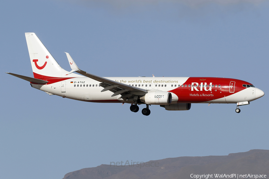 TUIfly Boeing 737-8K5 (D-ATUZ) | Photo 666157