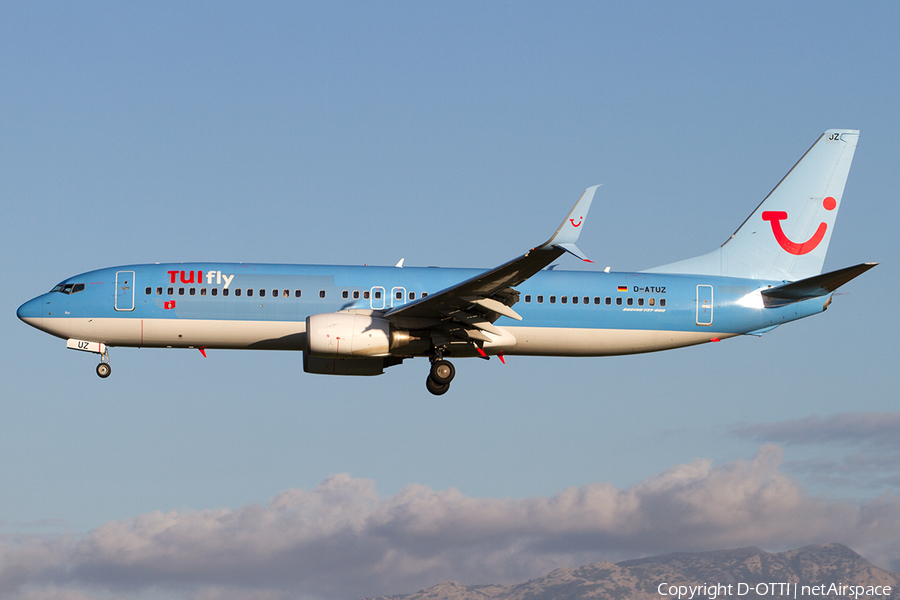 TUIfly Boeing 737-8K5 (D-ATUZ) | Photo 518945