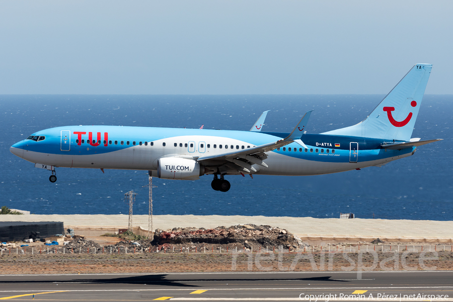 TUI Airlines Germany Boeing 737-8K5 (D-ATYA) | Photo 450785