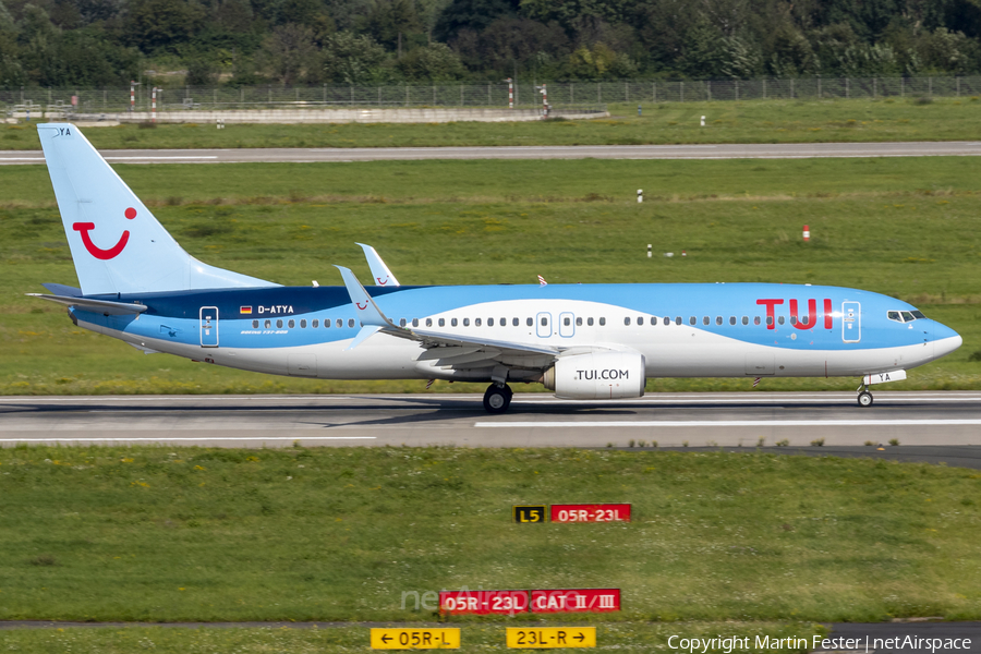 TUIfly Boeing 737-8K5 (D-ATYA) | Photo 470210