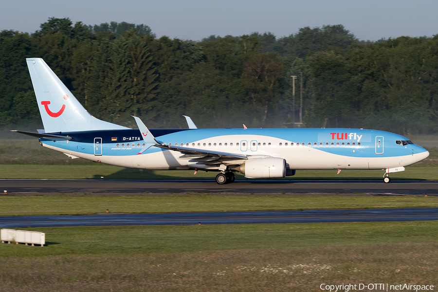 TUIfly Boeing 737-8K5 (D-ATYA) | Photo 167765