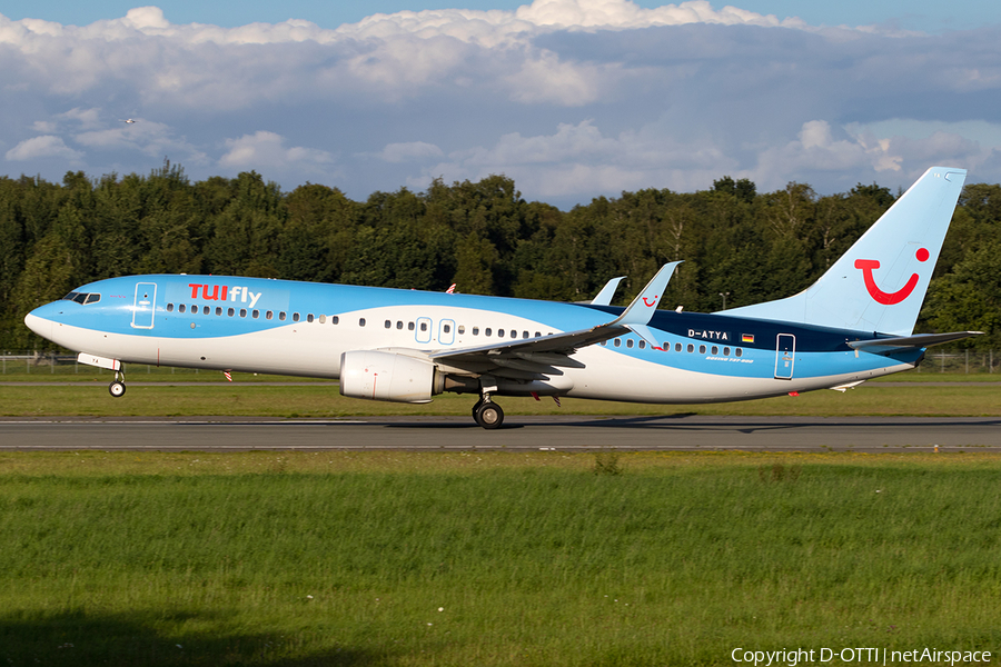 TUIfly Boeing 737-8K5 (D-ATYA) | Photo 184519