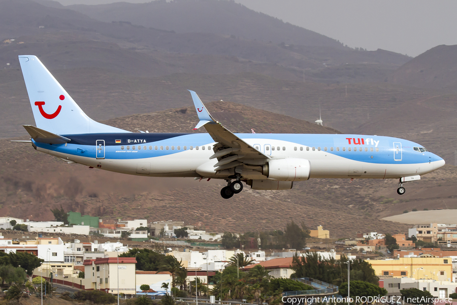 TUIfly Boeing 737-8K5 (D-ATYA) | Photo 170529
