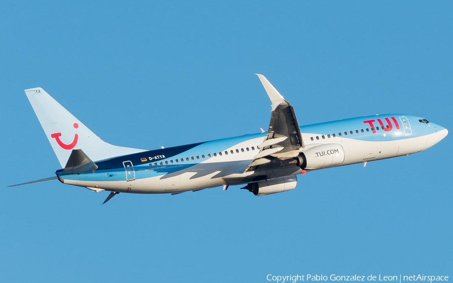 TUIfly Boeing 737-8K5 (D-ATYA) | Photo 334462