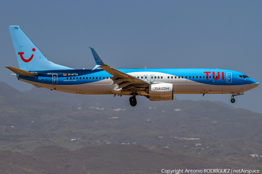 TUIfly Boeing 737-8K5 (D-ATYA) | Photo 440505
