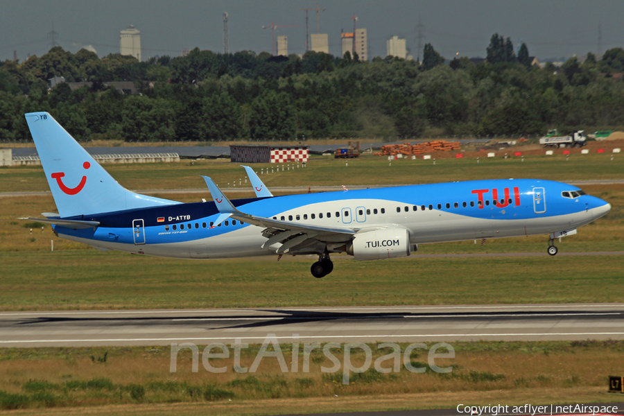 TUI Airlines Germany Boeing 737-8K5 (D-ATYB) | Photo 341210