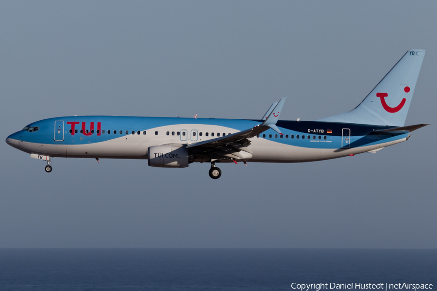 TUI Airlines Germany Boeing 737-8K5 (D-ATYB) | Photo 412983