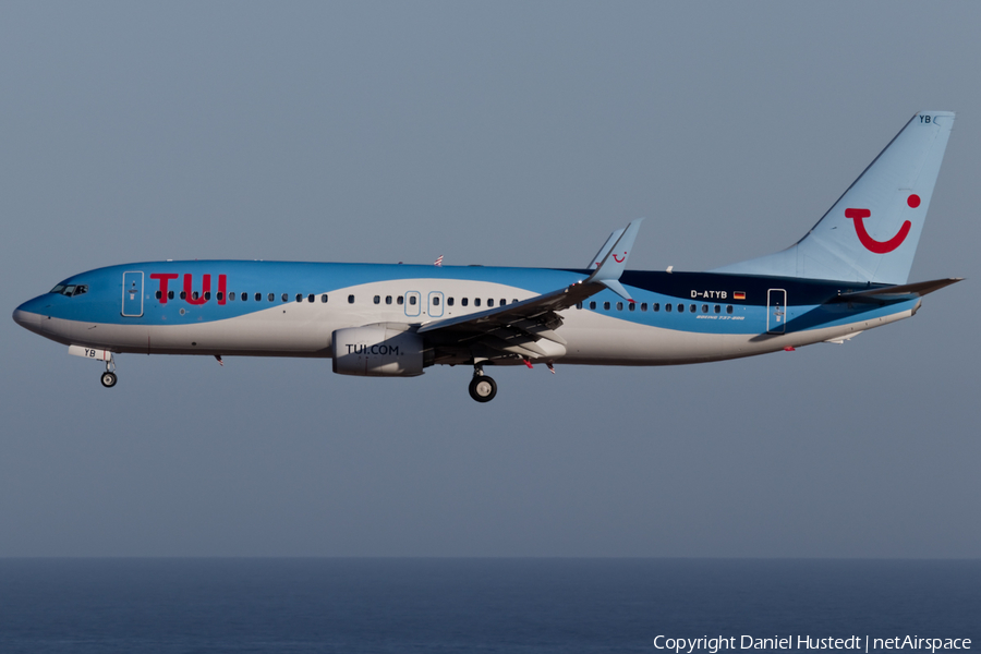 TUI Airlines Germany Boeing 737-8K5 (D-ATYB) | Photo 412983
