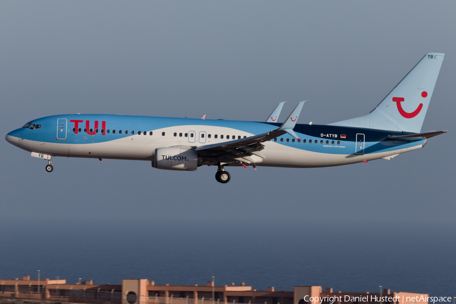 TUI Airlines Germany Boeing 737-8K5 (D-ATYB) | Photo 413368