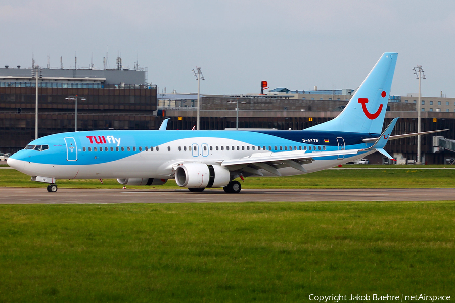 TUIfly Boeing 737-8K5 (D-ATYB) | Photo 161781