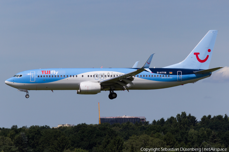 TUIfly Boeing 737-8K5 (D-ATYB) | Photo 174830