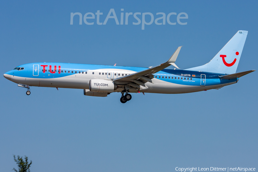 TUIfly Boeing 737-8K5 (D-ATYB) | Photo 257035