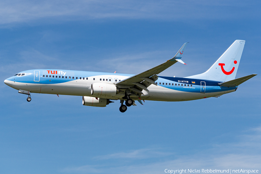 TUIfly Boeing 737-8K5 (D-ATYB) | Photo 419992