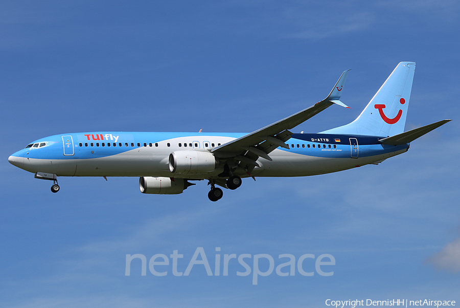 TUIfly Boeing 737-8K5 (D-ATYB) | Photo 426064