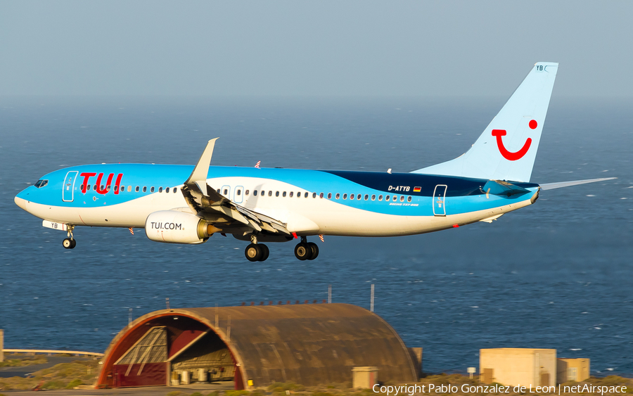 TUIfly Boeing 737-8K5 (D-ATYB) | Photo 334463
