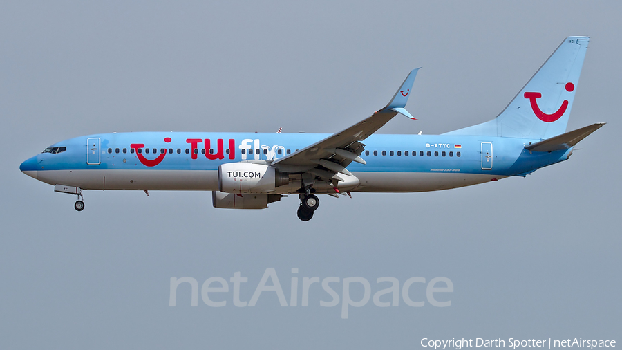 TUIfly Boeing 737-8K5 (D-ATYC) | Photo 372596
