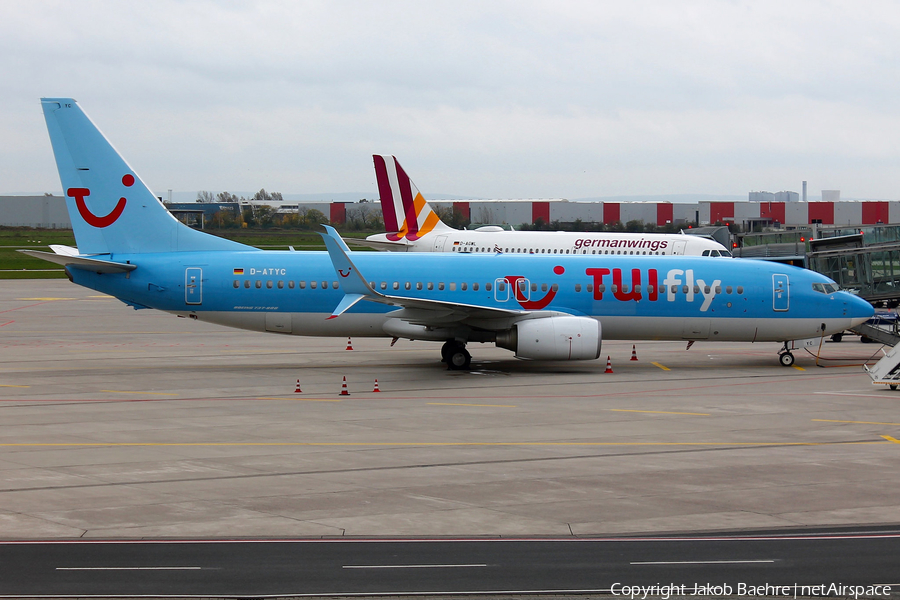 TUIfly Boeing 737-8K5 (D-ATYC) | Photo 196678